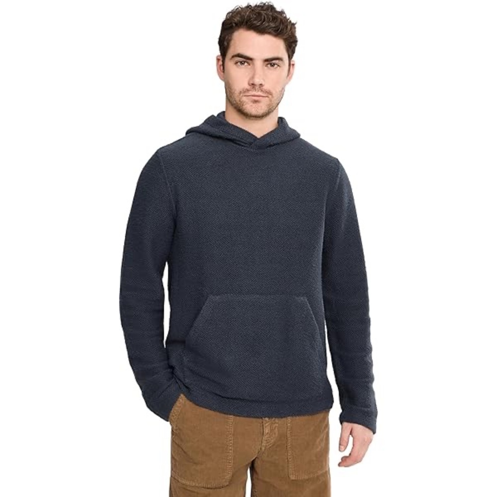 NWT Faherty Whitewater Hoodie Long Sleeve Top Fjord Sz XXL